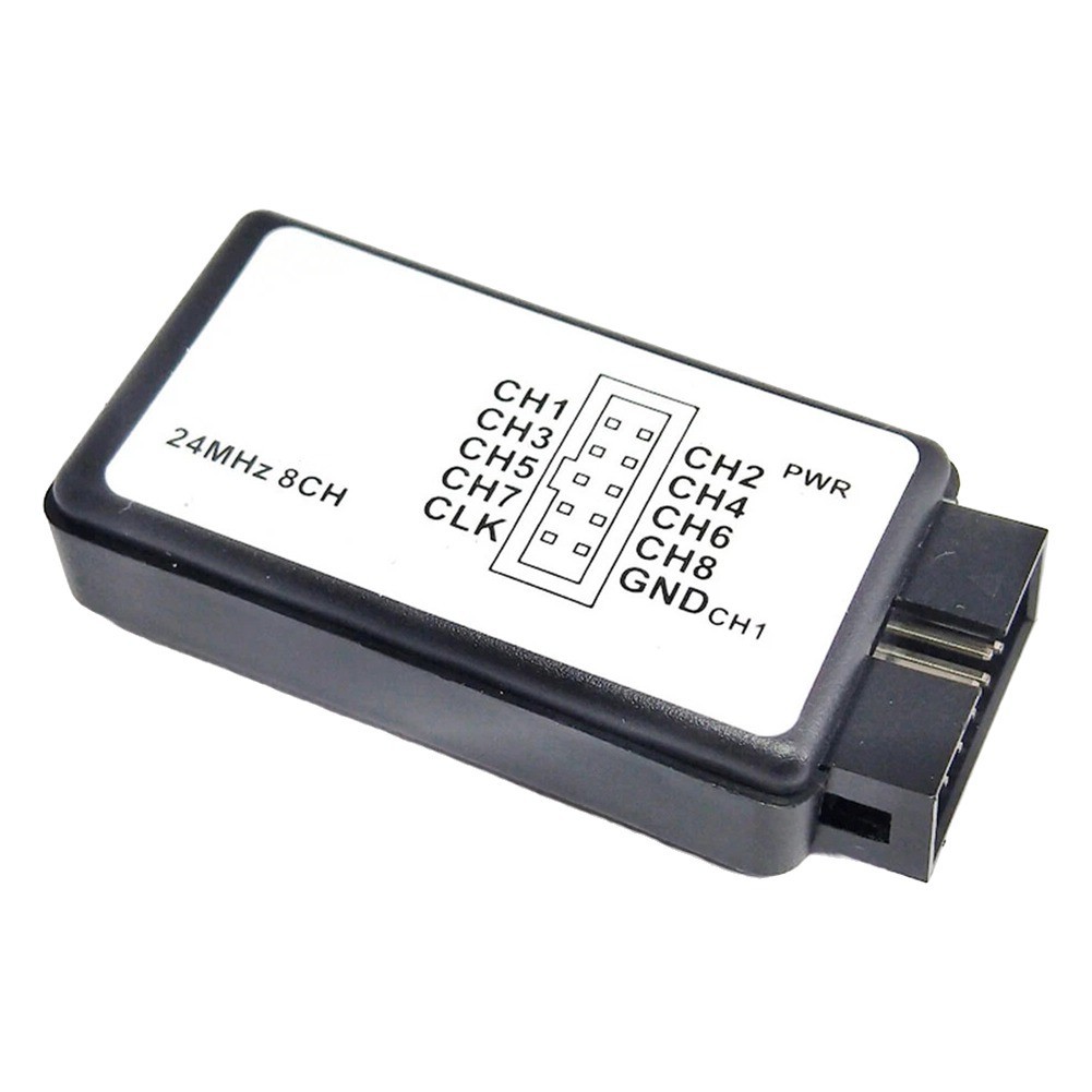 USB 24M Logic Analyzer for Analyzing UART Signals with 8 Channel Support