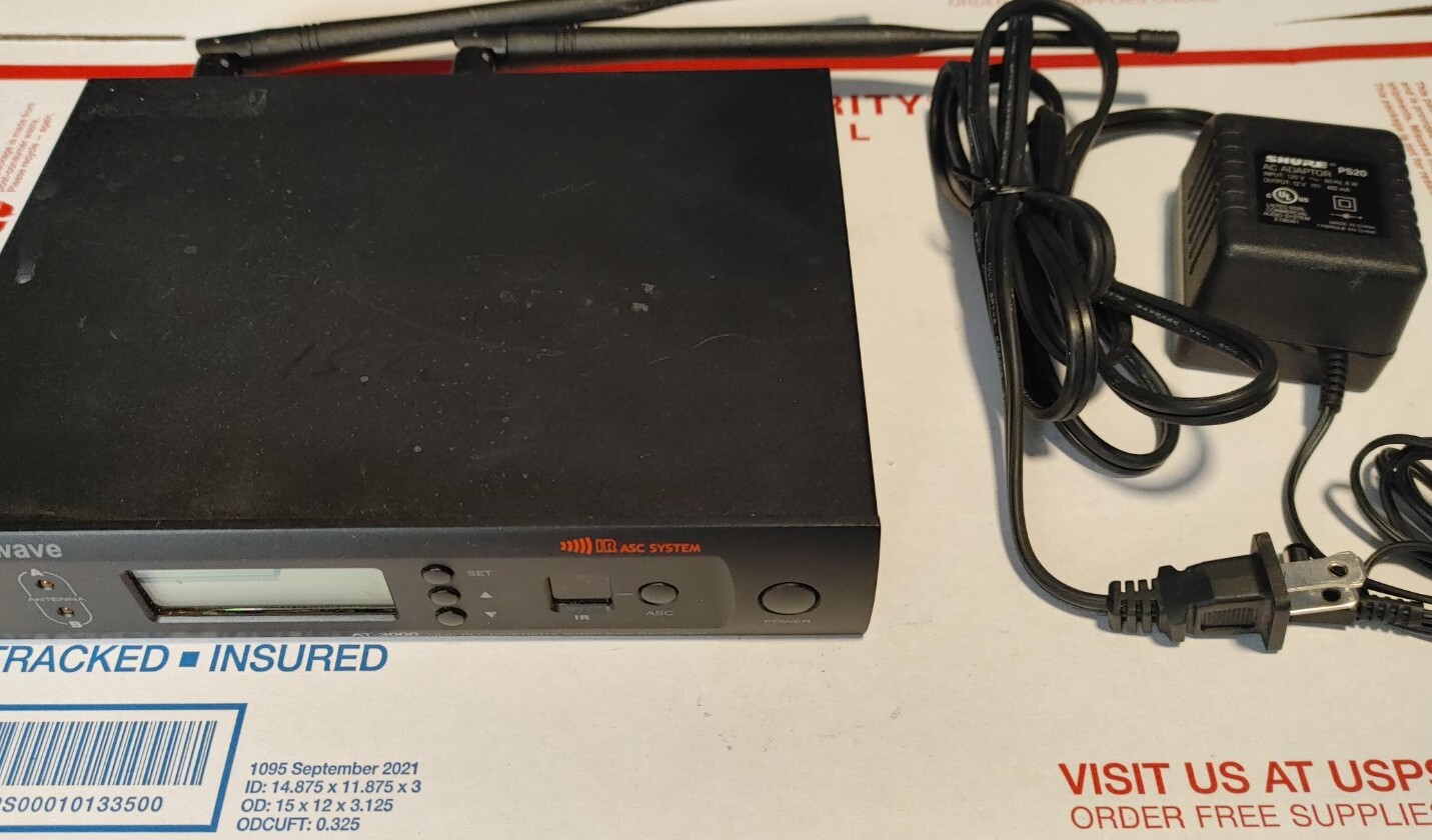 Airwave Technologies AT-3000 UHF Diversity Wireless Microphone Receiver