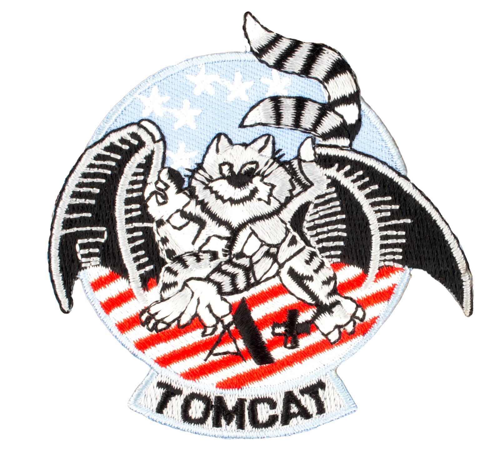 A+ F-14 Tomcat Patch (185) 3" x 3" Embroidered Patch 24796