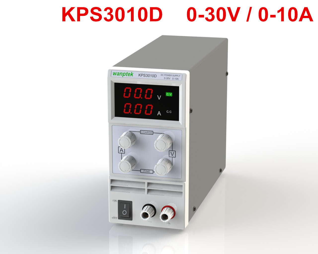 KPS3010D Output 0-30V 0-10A AC110-220V Mini Adjustable Switch DC Power Supply