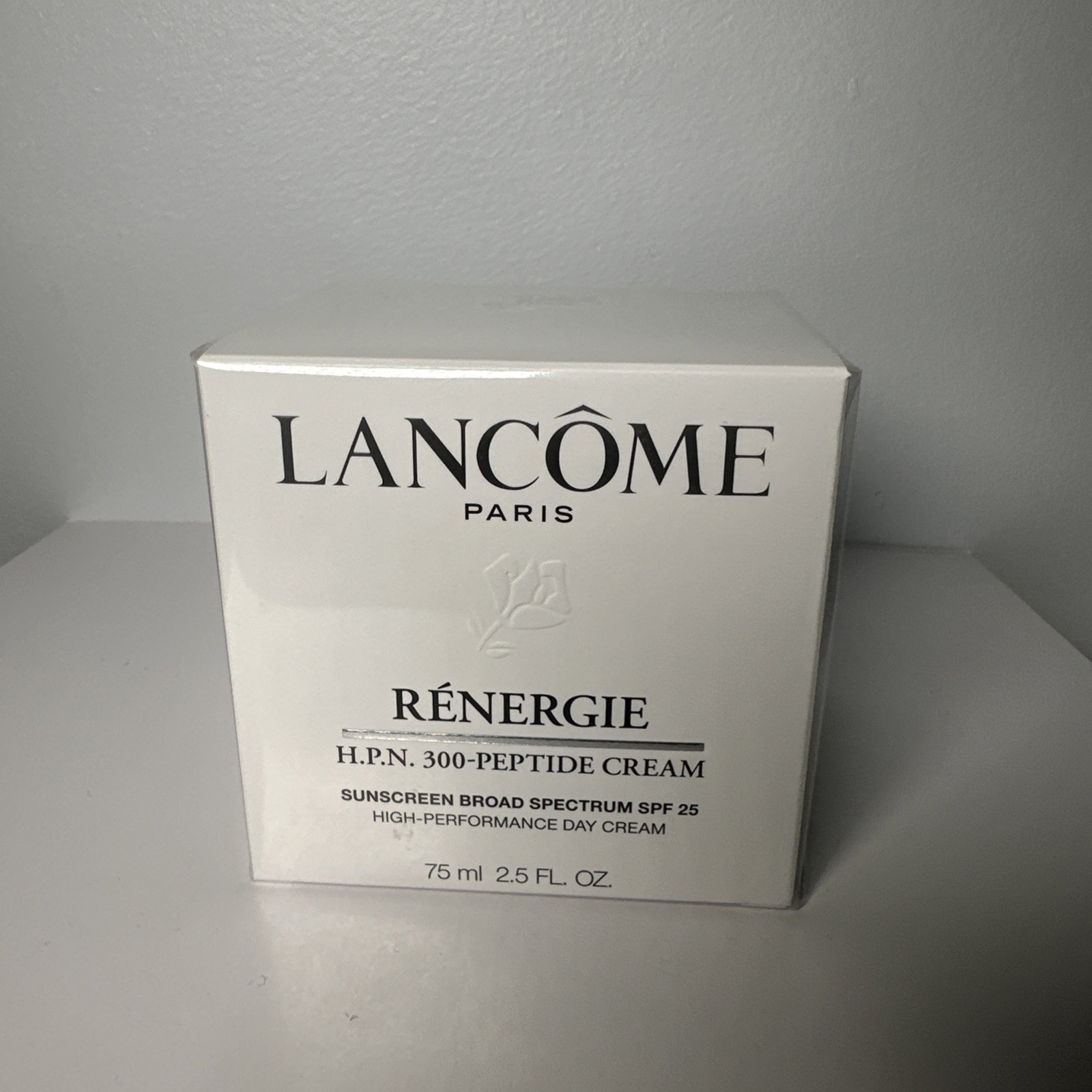 Lancome Renergie H.P.N. 300-peptide Cream Sunscreen SPF 25 Full Size 2.5oz 75ml