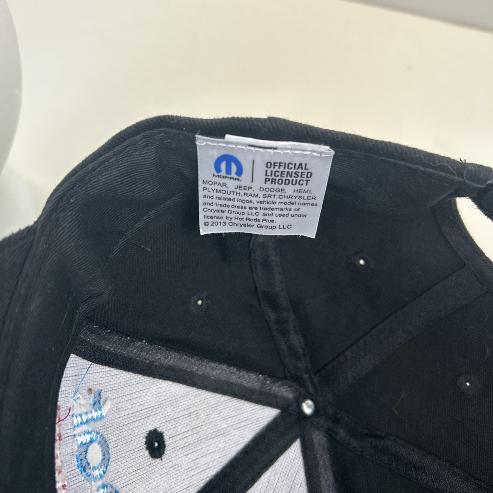Mopar M Performance Omega Logo Black Hat Cap - Shipped in a Box
