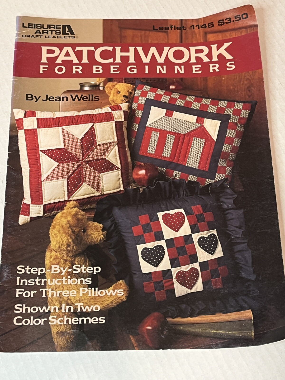 Leisure Arts - Leaflet 1146 Patchwork for Beginners by Jean Wells, 1988