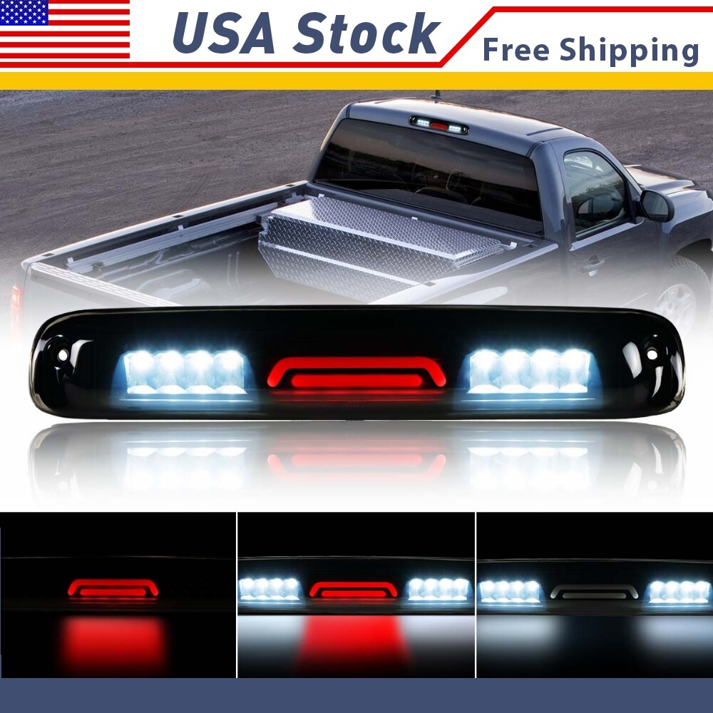 For 1999-2006 Chevy Silverado GMC Sierra Cab Roof Center Cargo 3rd Brake Light P