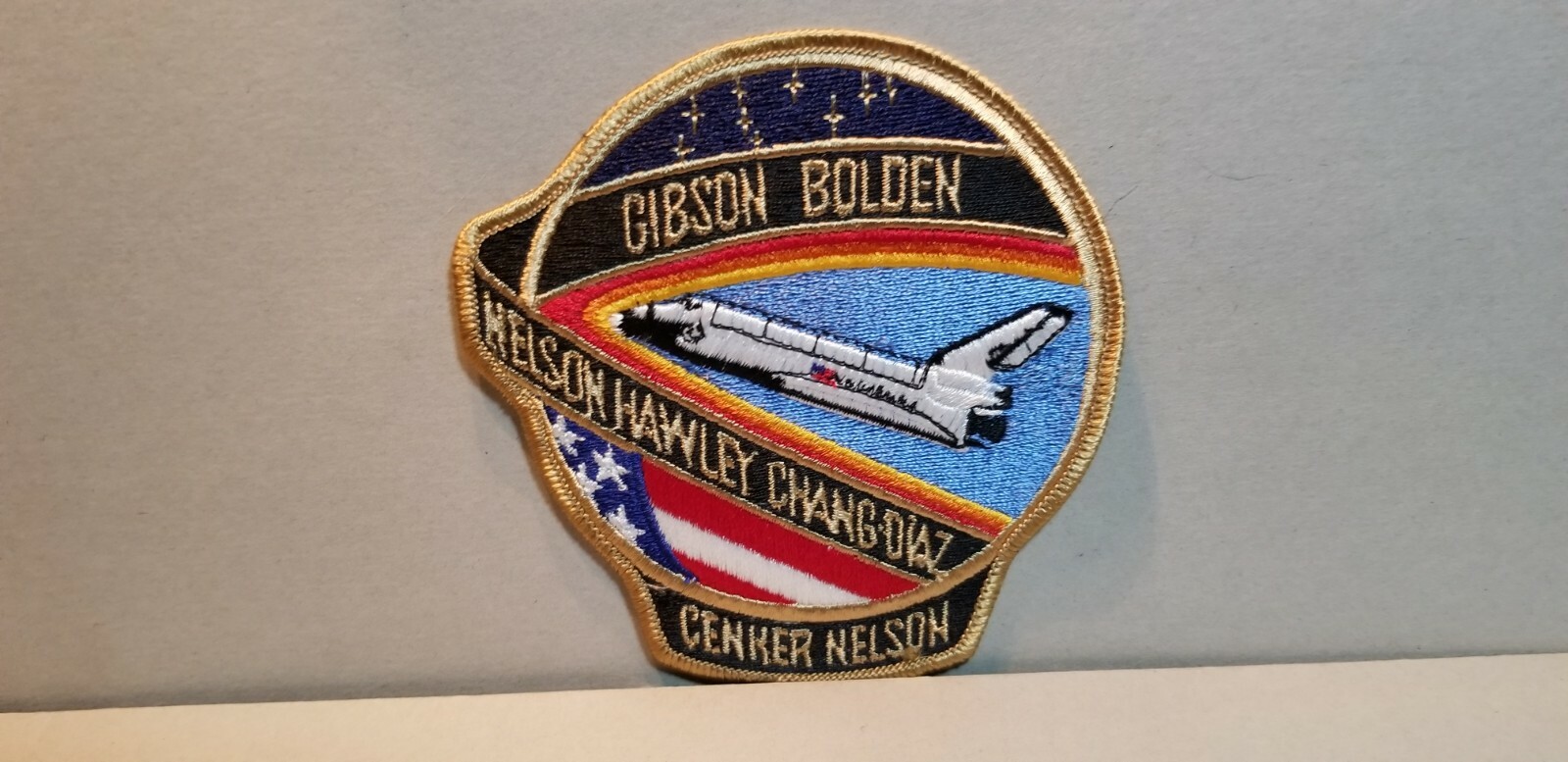 STS-61C SPACE SHUTTLE PATCH "GIBSON-BOLDEN-NELSON-HAWLEY-CHANG-DIAZ-+TWO OTHERS