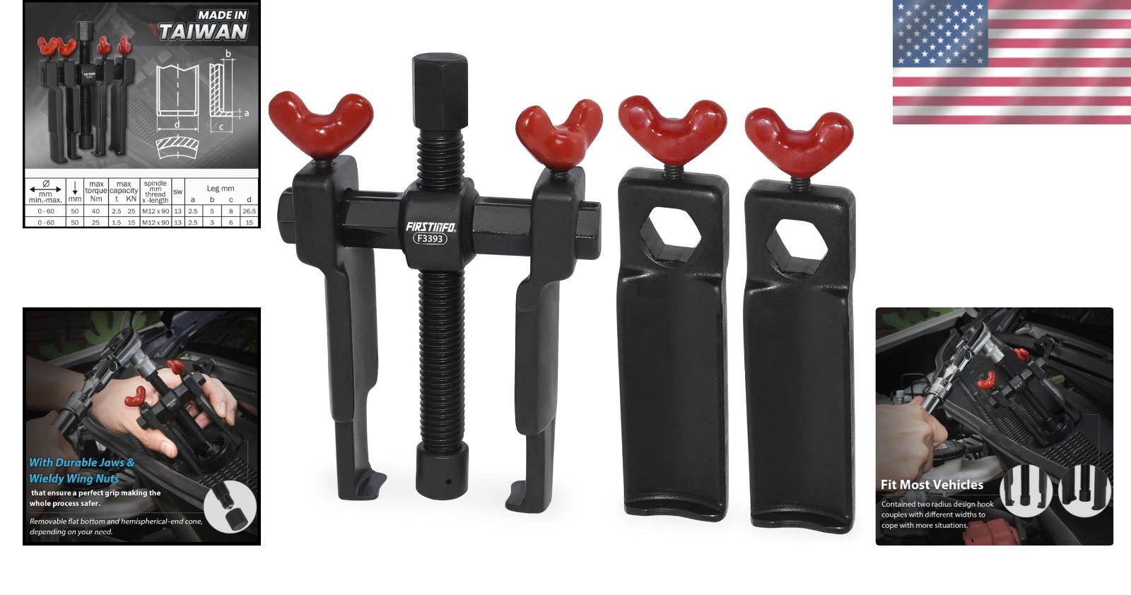 FIRSTINFO Universal Wiper Arm Puller Tool