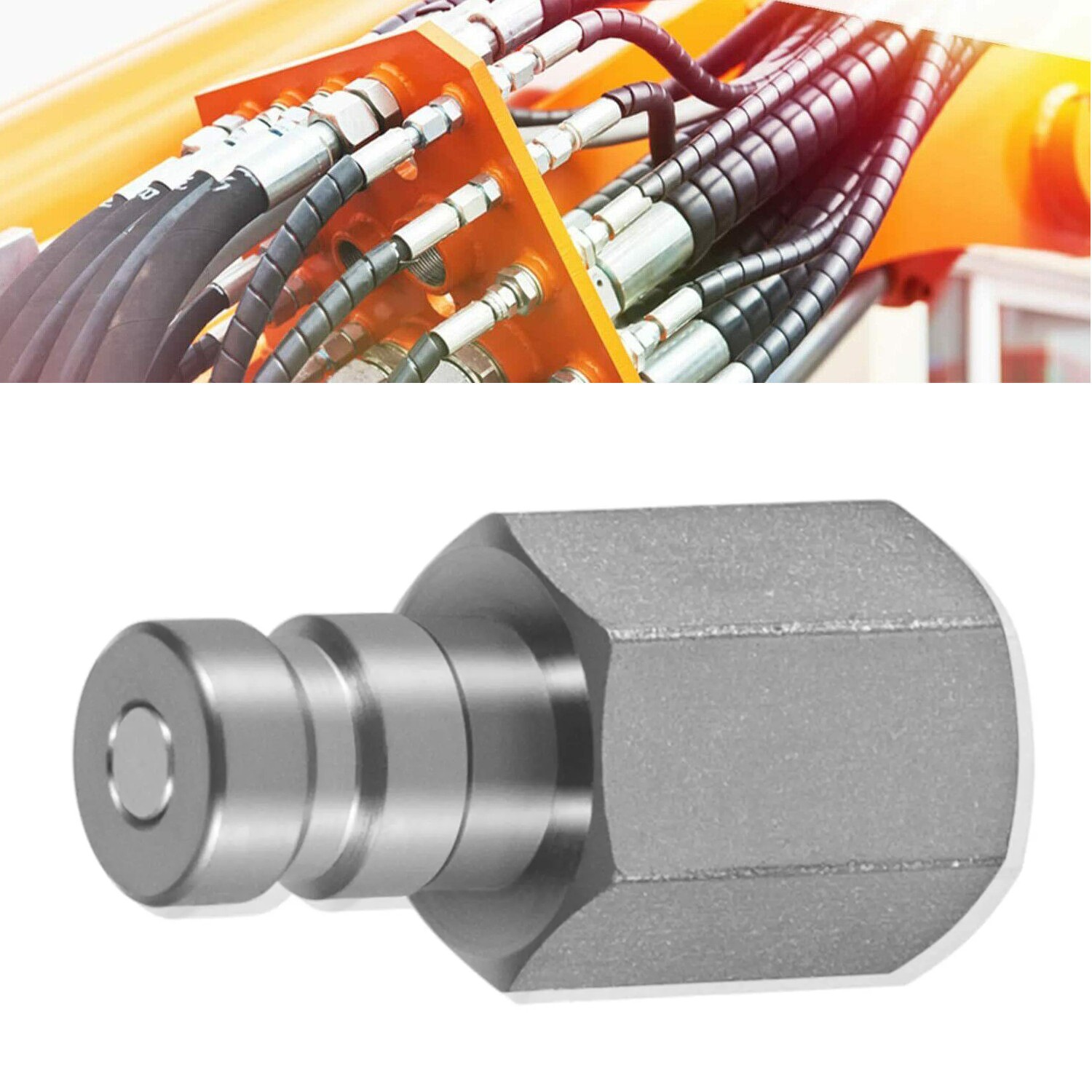 For PD Series Couplers PD342 Test Port& Diagnostic Equipment Quick Nipple