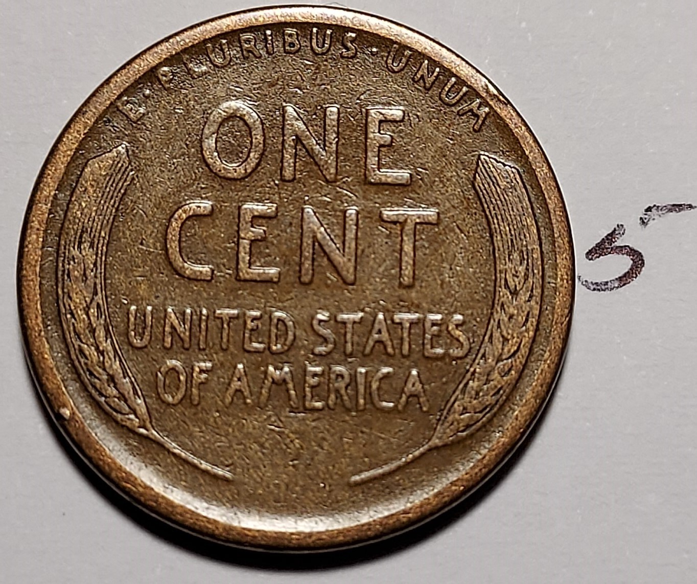 1919-S Lincoln Wheat Cent #5
