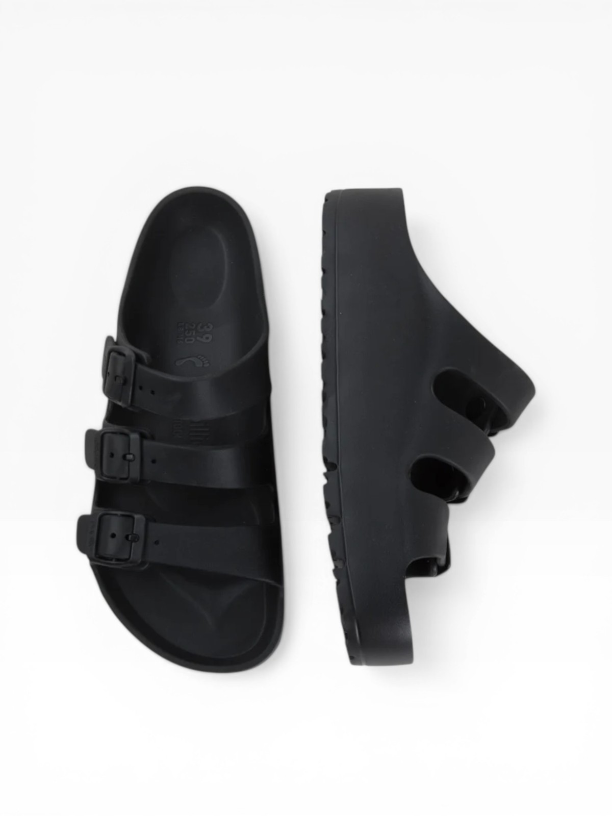 Birkenstock Papillio Florida EVA Women's Platform Sandals - Color: BLACK