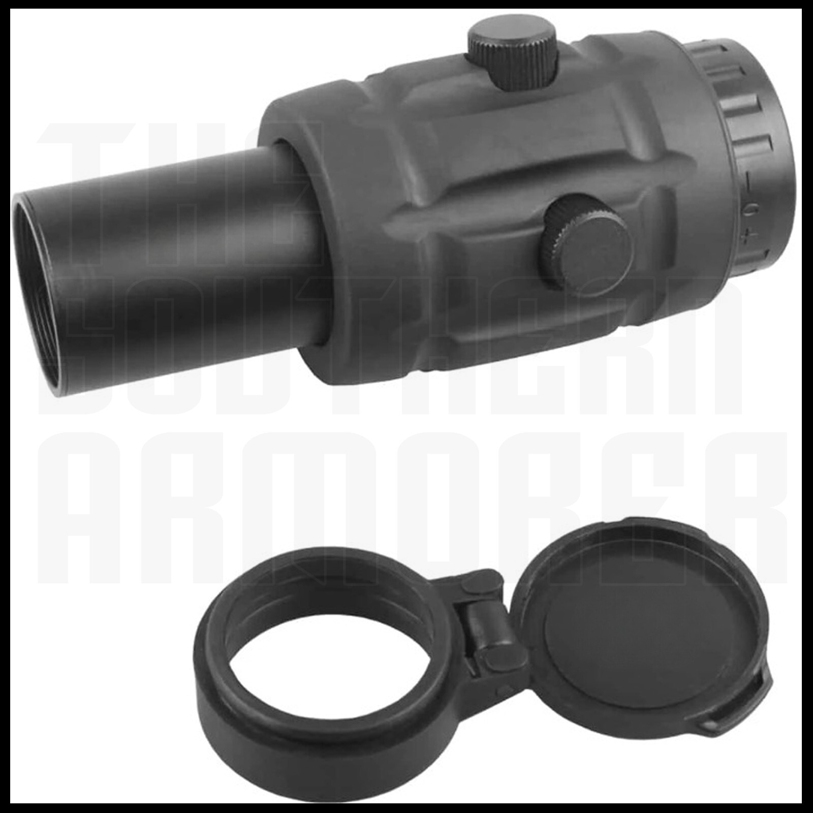 VECTOR OPTICS TACTICAL 4X MAGNIFIER SCOPE FOR RED DOT SIGHTS FLIP TO SIDE MOUNT
