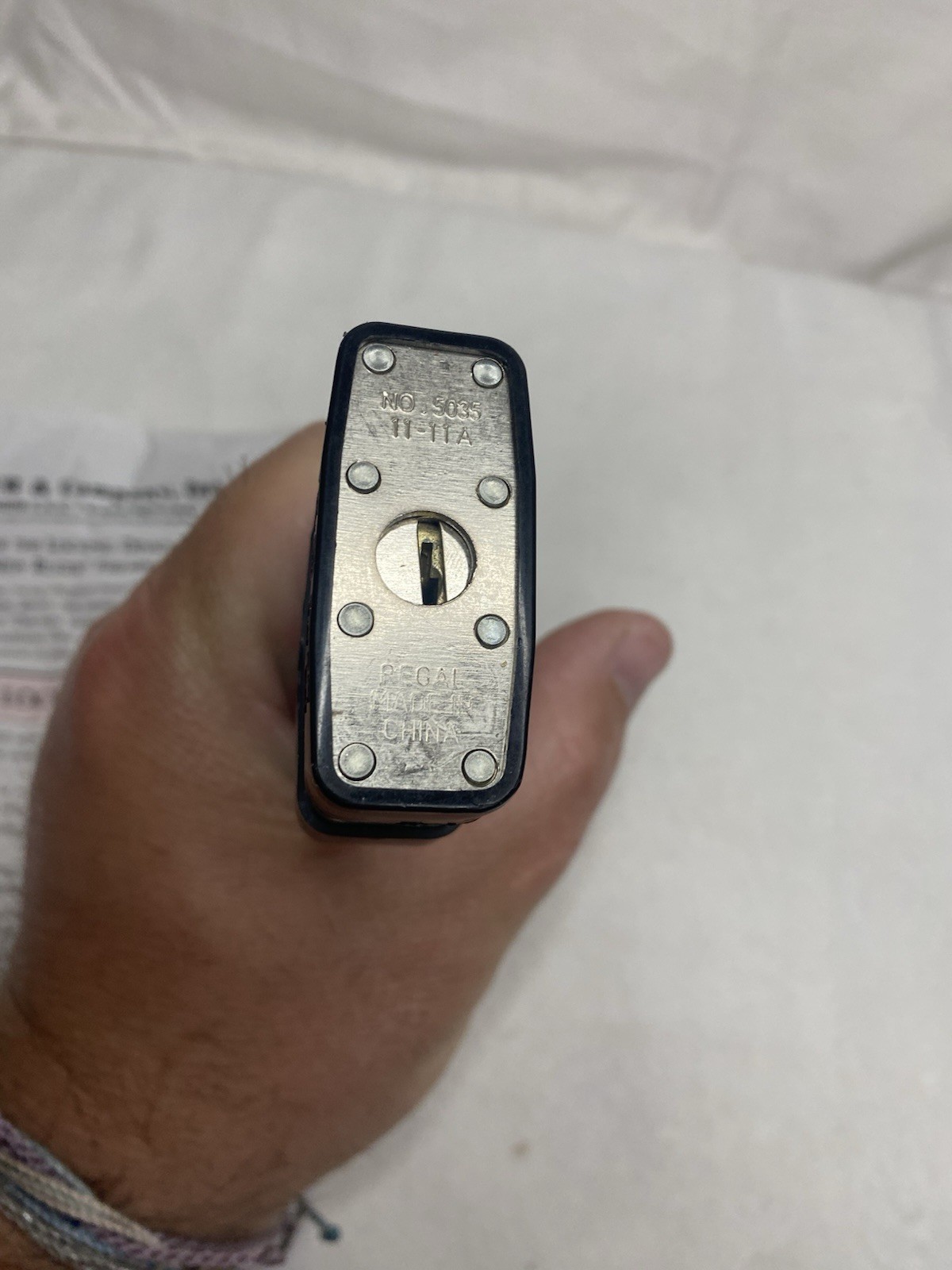 Ruger 5050 (5" x 50mm) Gun Lock - New, Opened Package