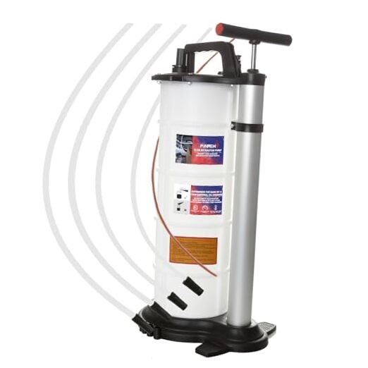 Oil Extractor Pump 9L Manual Oil Changer Vacuum Fluid Evacuator Extractor for