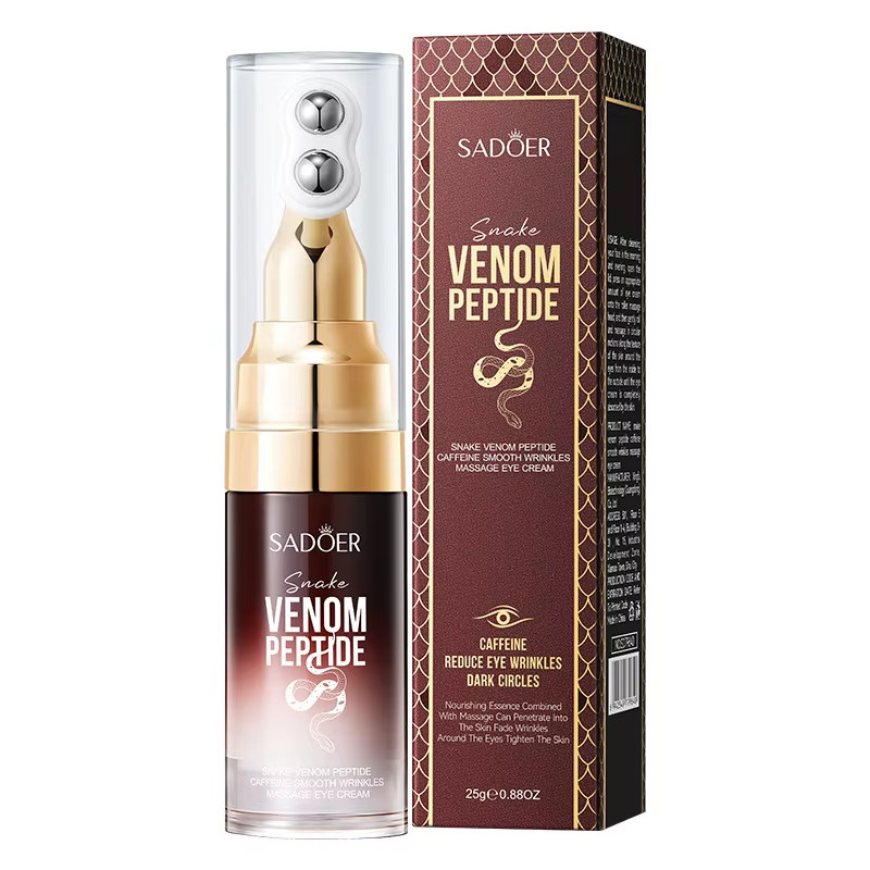 Snake Venom Peptide Caffeine anti Wrinkle Massage Eye Cream anti Dark Circles An
