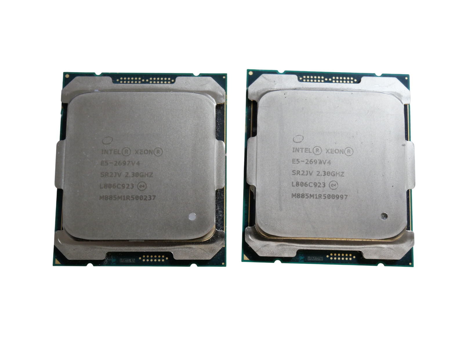 Lot 2 Intel XEON E5-2697V4 2.30GHz SR2JV CPU Processor