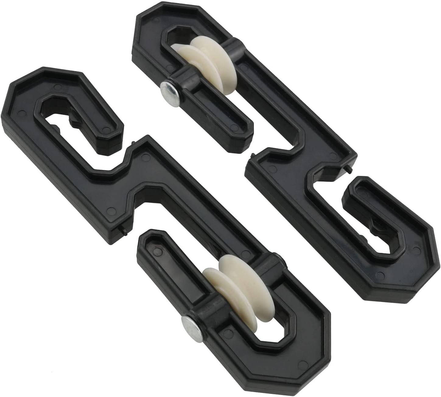 2 Pack Clothesline Spreader, Plastic Aluminum Clothesline Separator Pulley Ki...