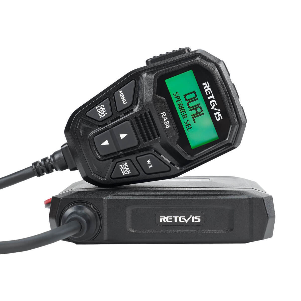 RA86 GMRS Mobile Radio Car Radio Base Station For Off Road Overlanding Jeeps
