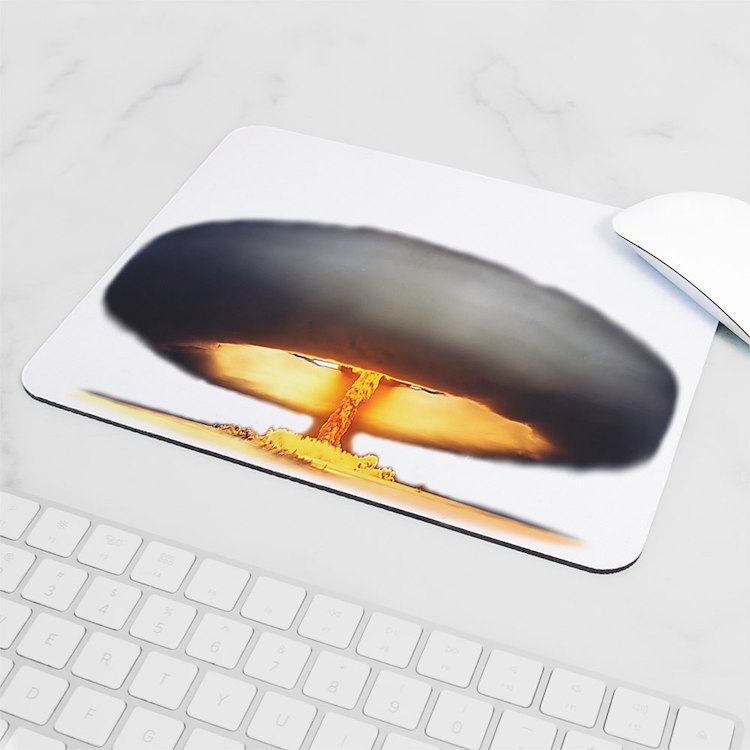 CafePress Nuclear Explosion Mousepad (634014124)