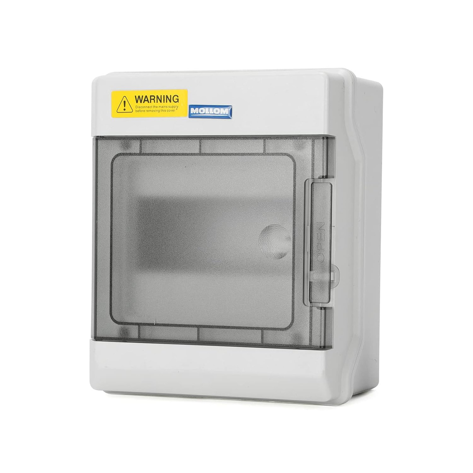 6 Way Power Distribution Box Waterproof IP66 with Bus Bars and Din Rail for