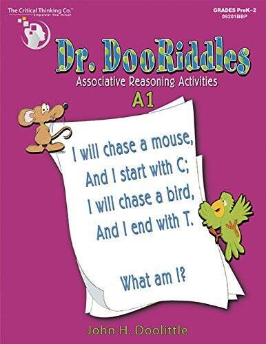 Dr. DooRiddles A1 (Grades PreK-2) - Paperback By John Doolittle - GOOD