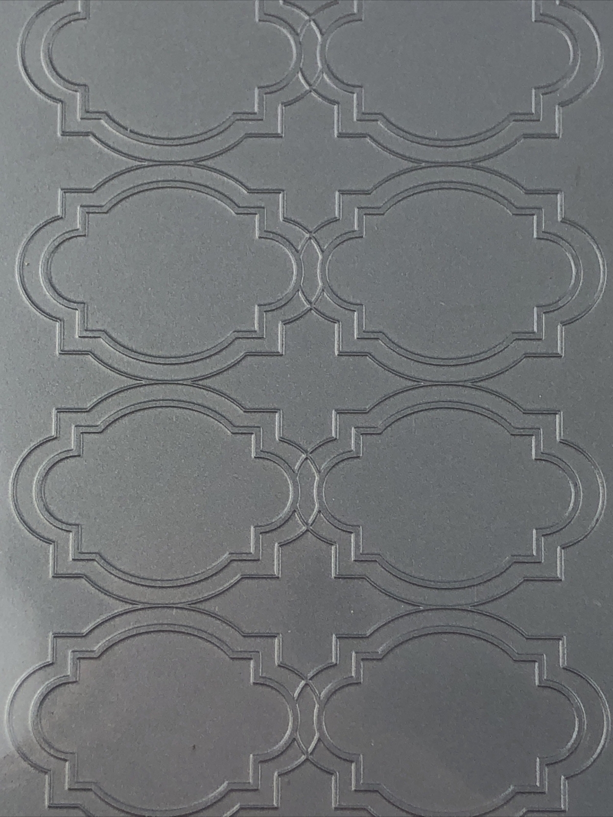 Papertrey Ink MOROCCAN MOTIFS Impression Plate Double Sided Solid Steel