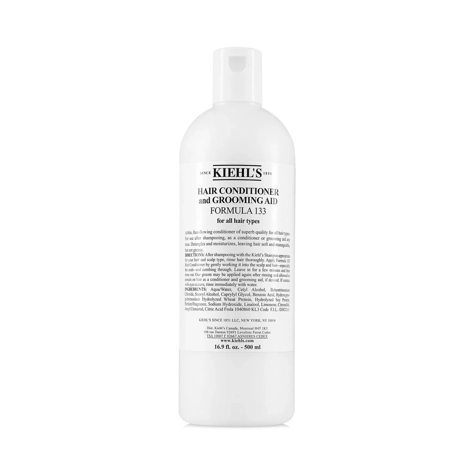 Kiehl's Hair Conditioner and Grooming Aid Formula 133 - 16.9oz