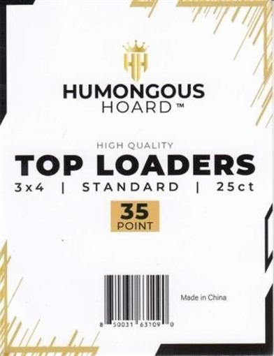 25 35 Pt. Trading Card TopLoaders 3x4 Clear Humongous Hoard Eternal Connection
