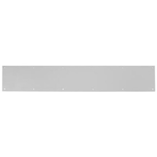 TELL MANUFACTURING DT100058 Satin Stainless Steel Kickplate, 6" x 34"