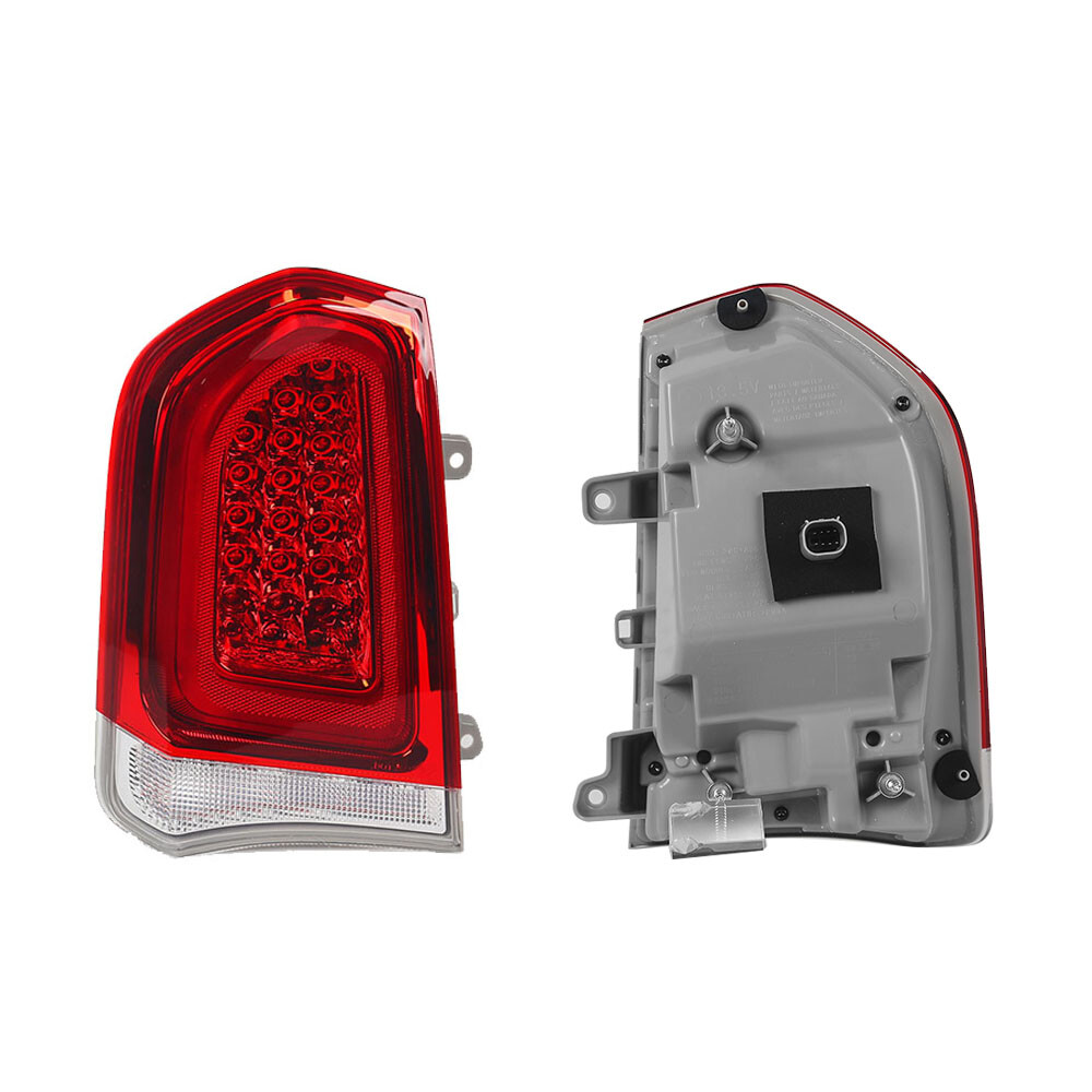 Driver Tail Light For 2015-2023 Chrysler 300 Brake Clear Chrome Full LED Lamp