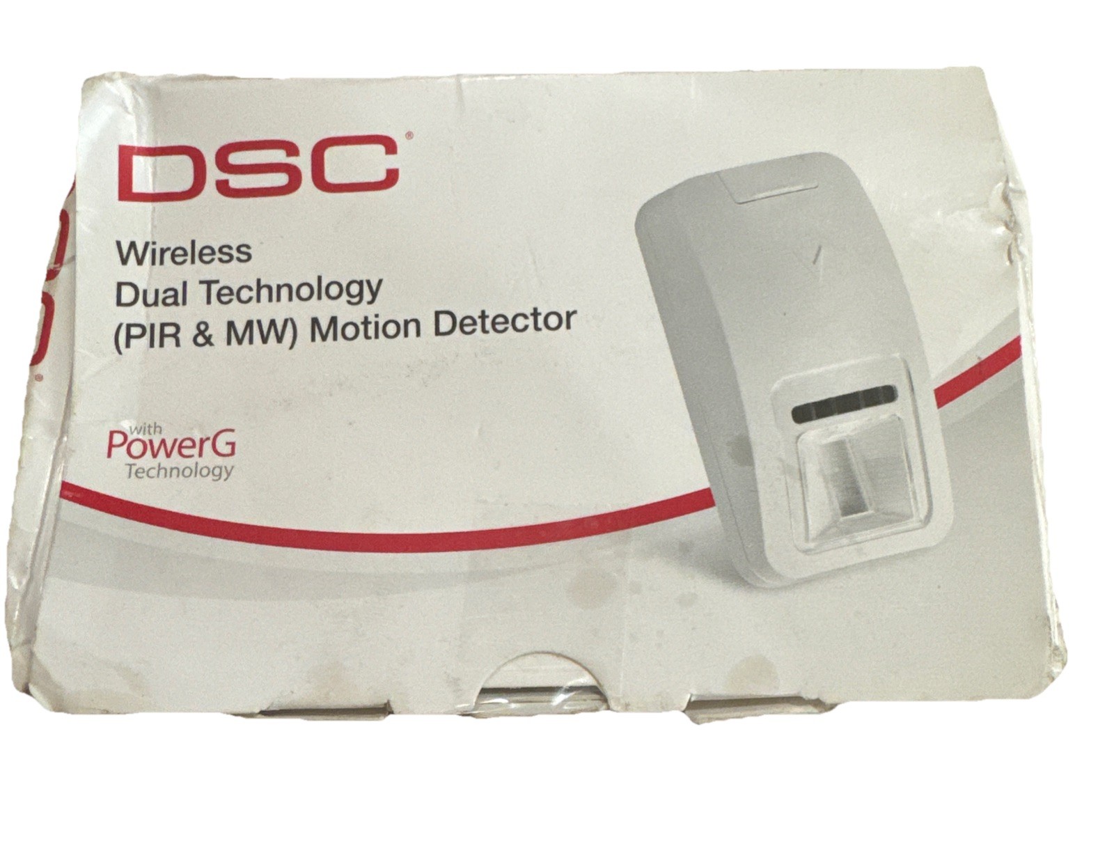 DSC PG9984P PowerG Wireless Dual Technology PIR Motion Detector Complete New E43