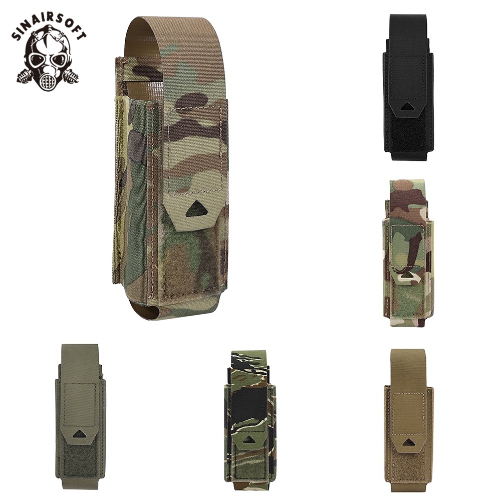 Tactical Flashbang Pouch Tool Bag Modular MOLLE Hunting Holder Smoke grenade