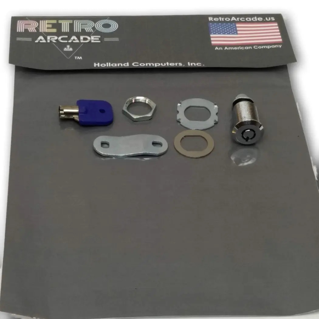 Arcade Game or Pinball Door Lock WKS W Mame and Jamma by RetroArcade.us