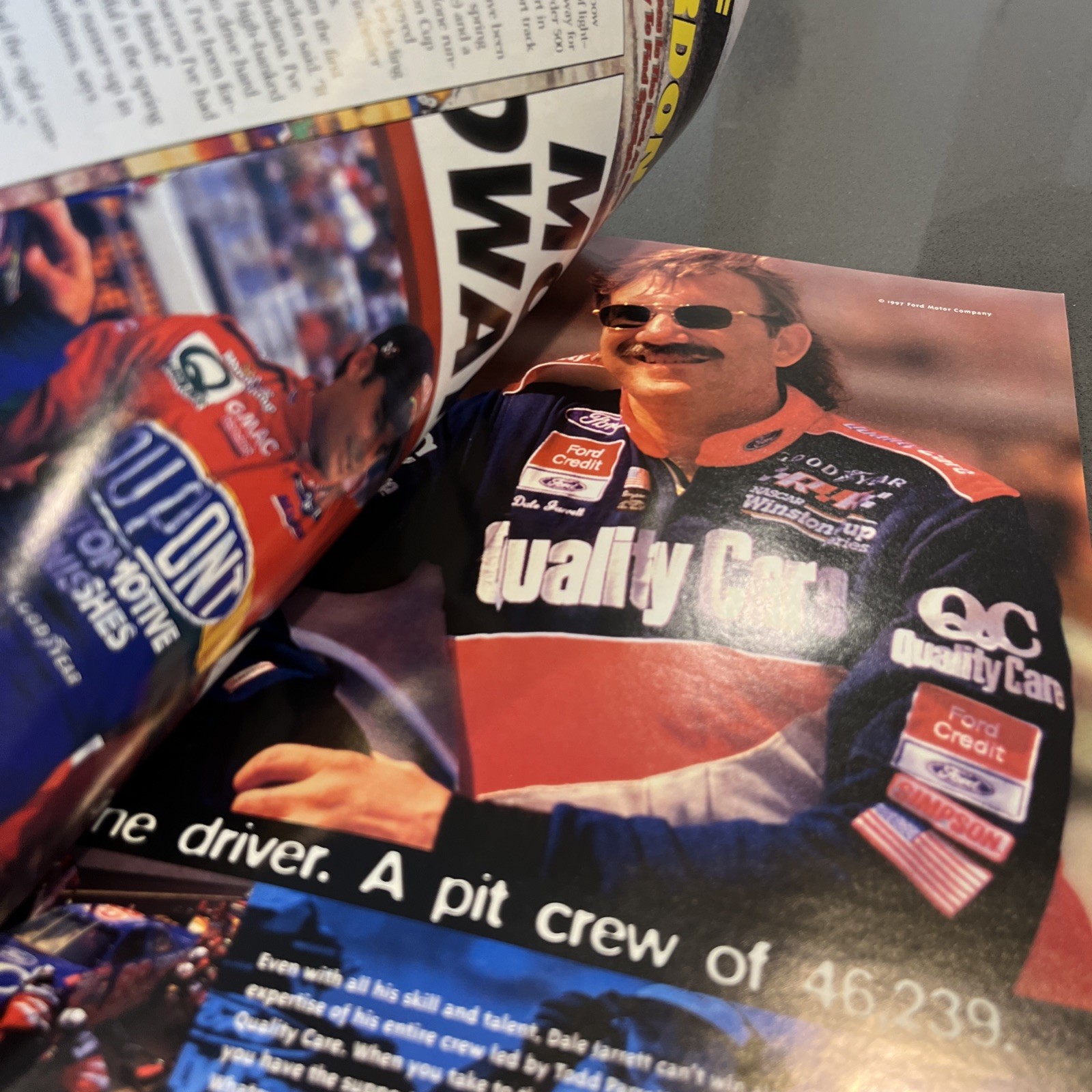 Bristol Motor Speedway NASCAR Auto Race Program 8/1997 Earnhardt