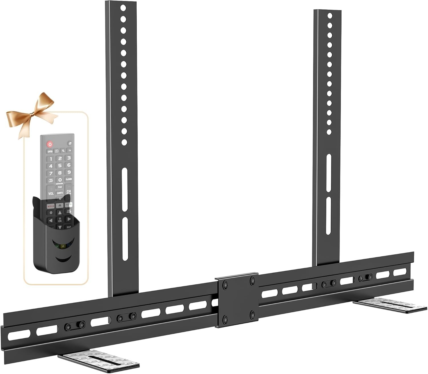 Sound Bar Mounts Under TV for Samsung, Vizio, LG, Bose and More Soundbar