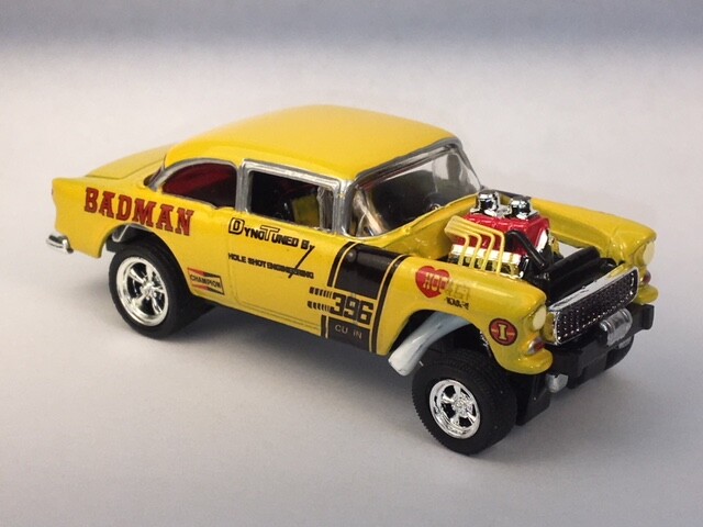 Badman 55 Chevy Gasser Water Slide Decals 1:24 scale