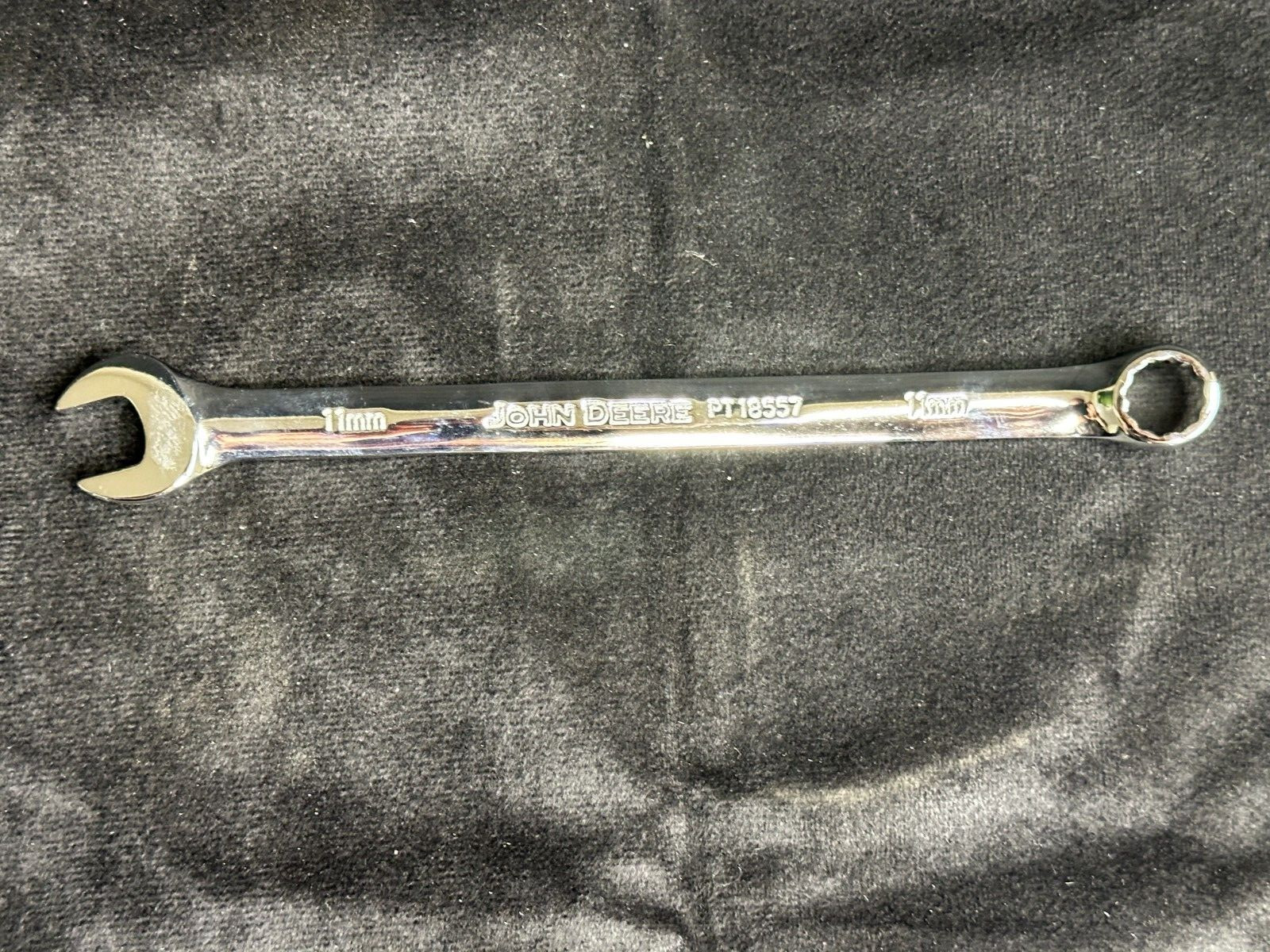 John Deere OEM Metric Full Polished Combination 11mm Wrench - PT18557