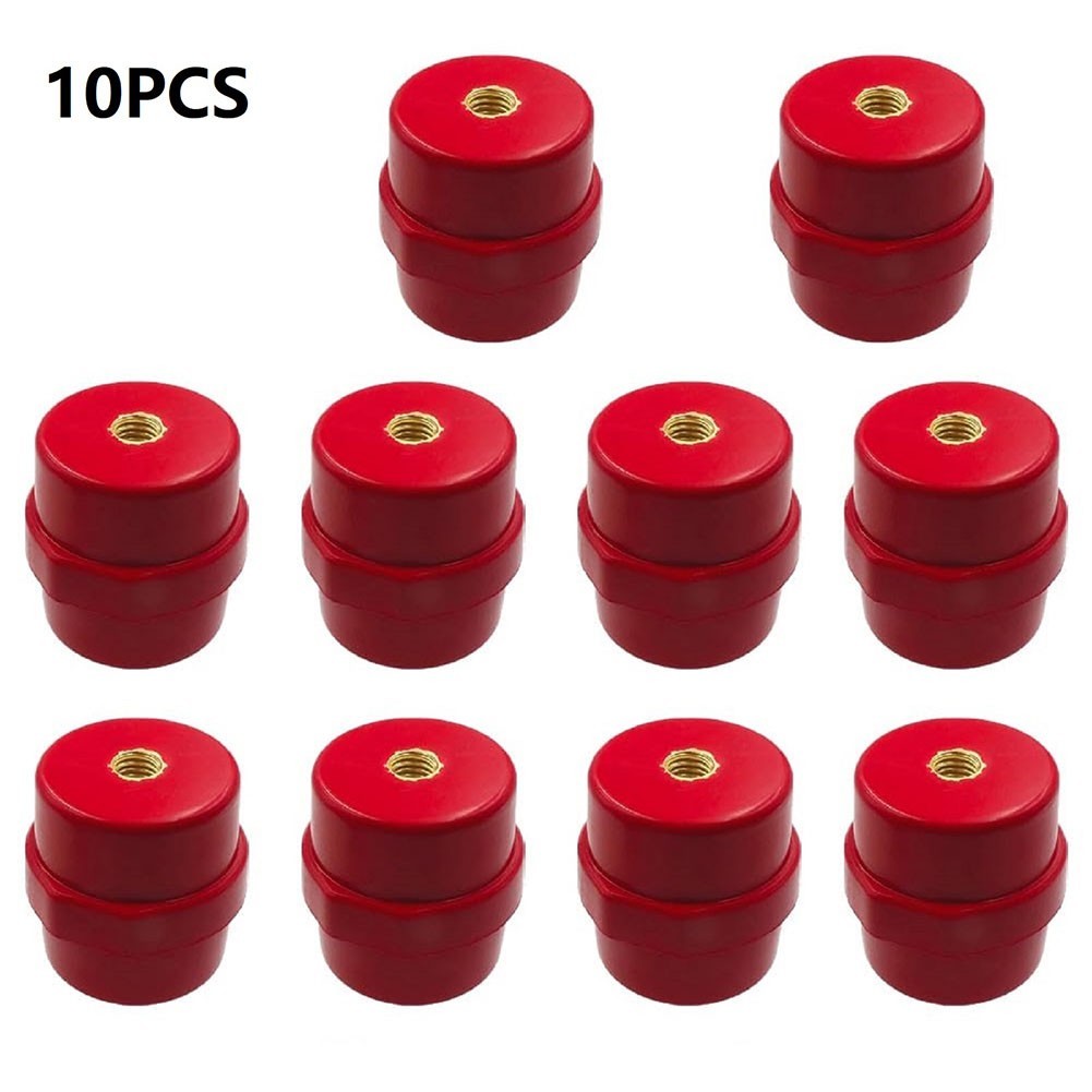Busbar Insulator Package 10pcs SM40 M8 for Superior Electrical Isolation