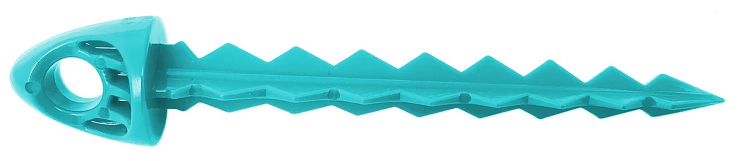 Targettack Llc Targettack Teal Green Polycarbonate Plastic 3" For Paper/Vinyl Ta