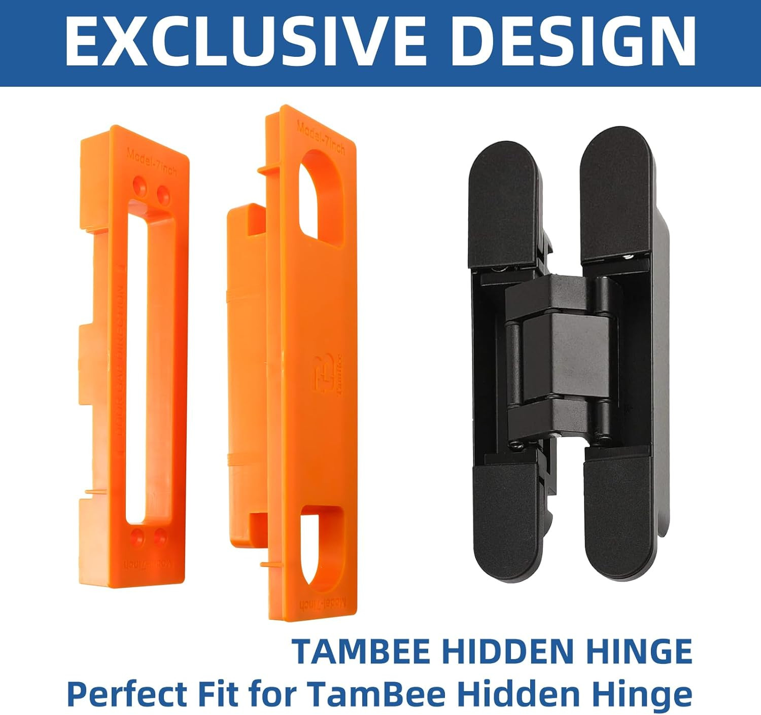 Tambee Hidden Hinge Template Invisible Hinge Router Guide Template for Tambee