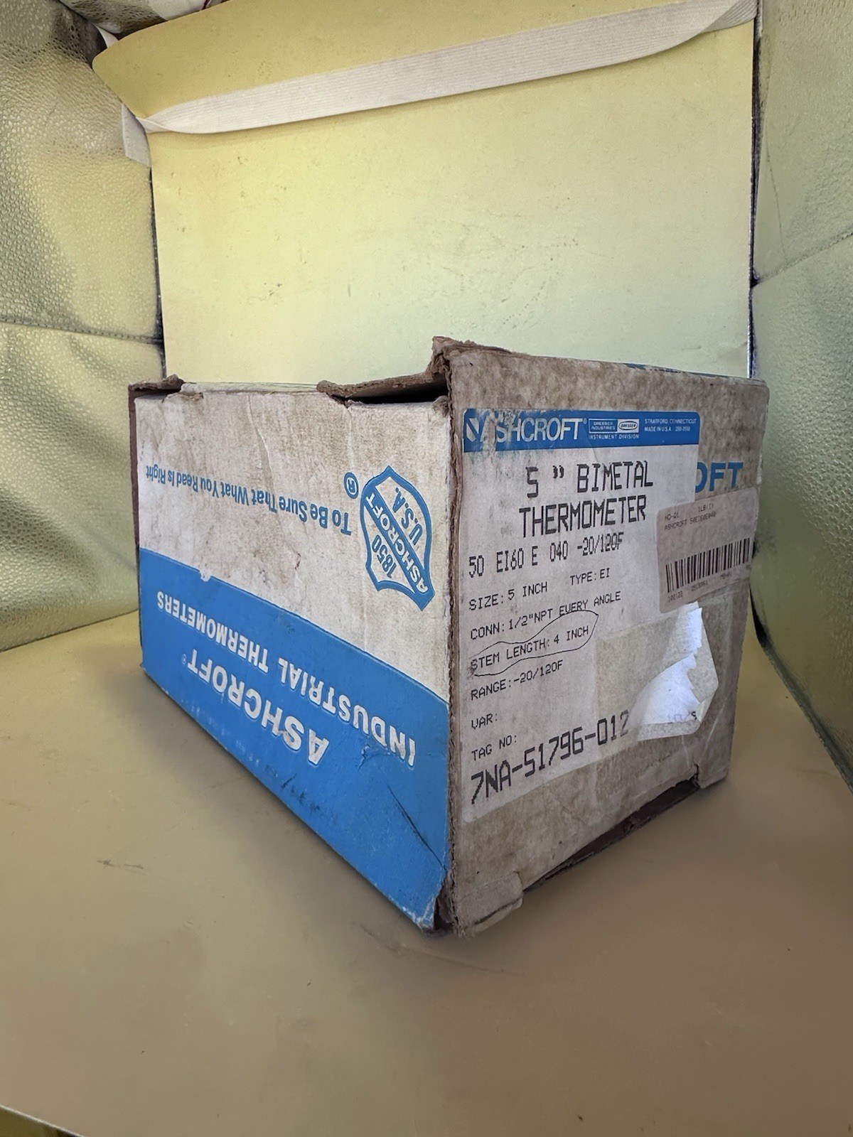 Ashcroft 50 EI6O E 040 -20/120F