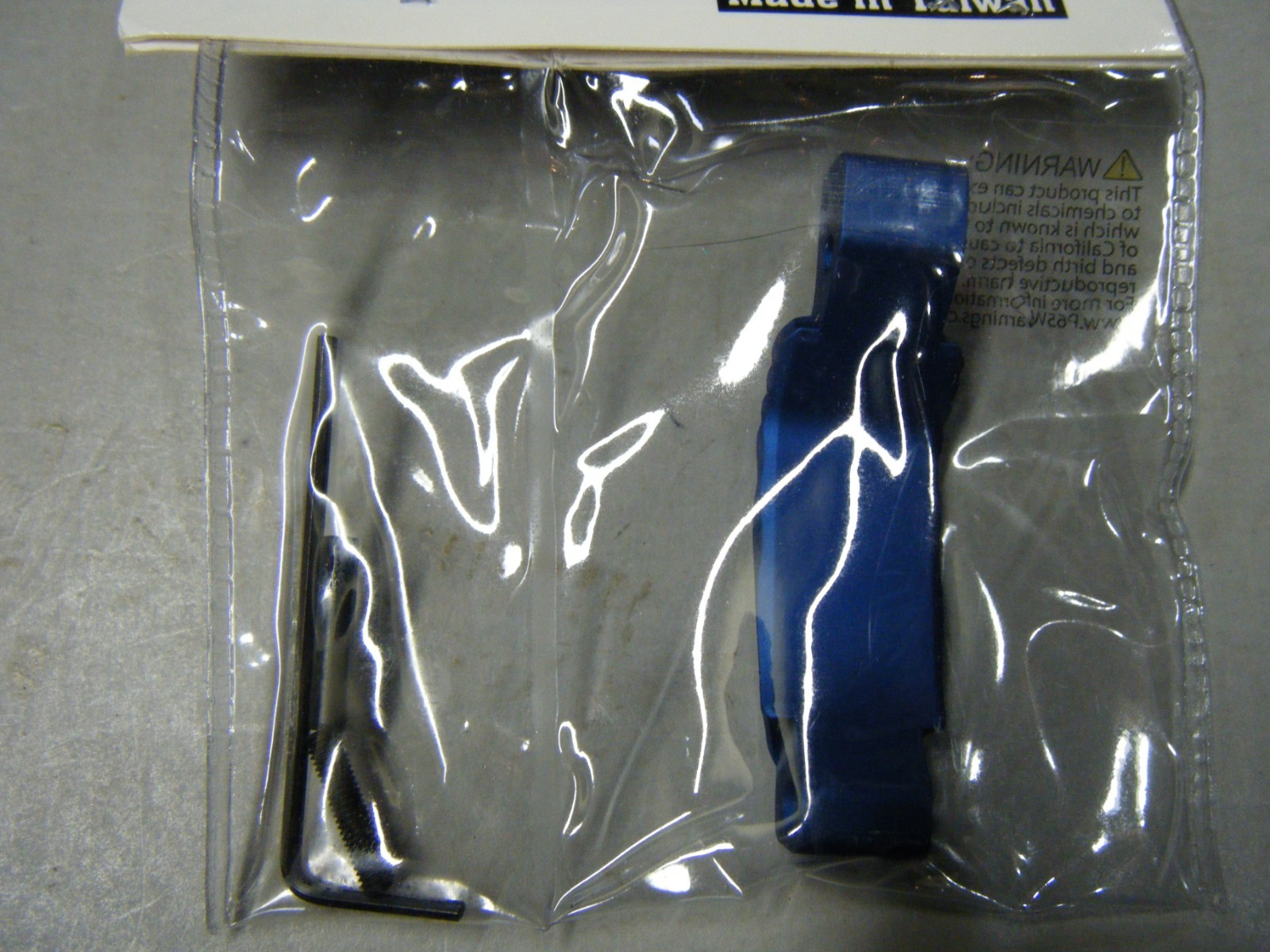 UTG Oversized Trigger Guard, Blue, Rifle Parts