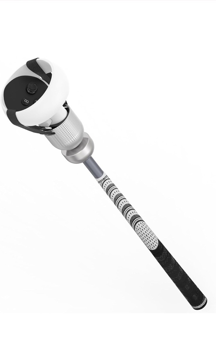 Adjustable VR Weighted Golf Club Compatiable for Meta Oculus 2 Rated #1 NEW!!!