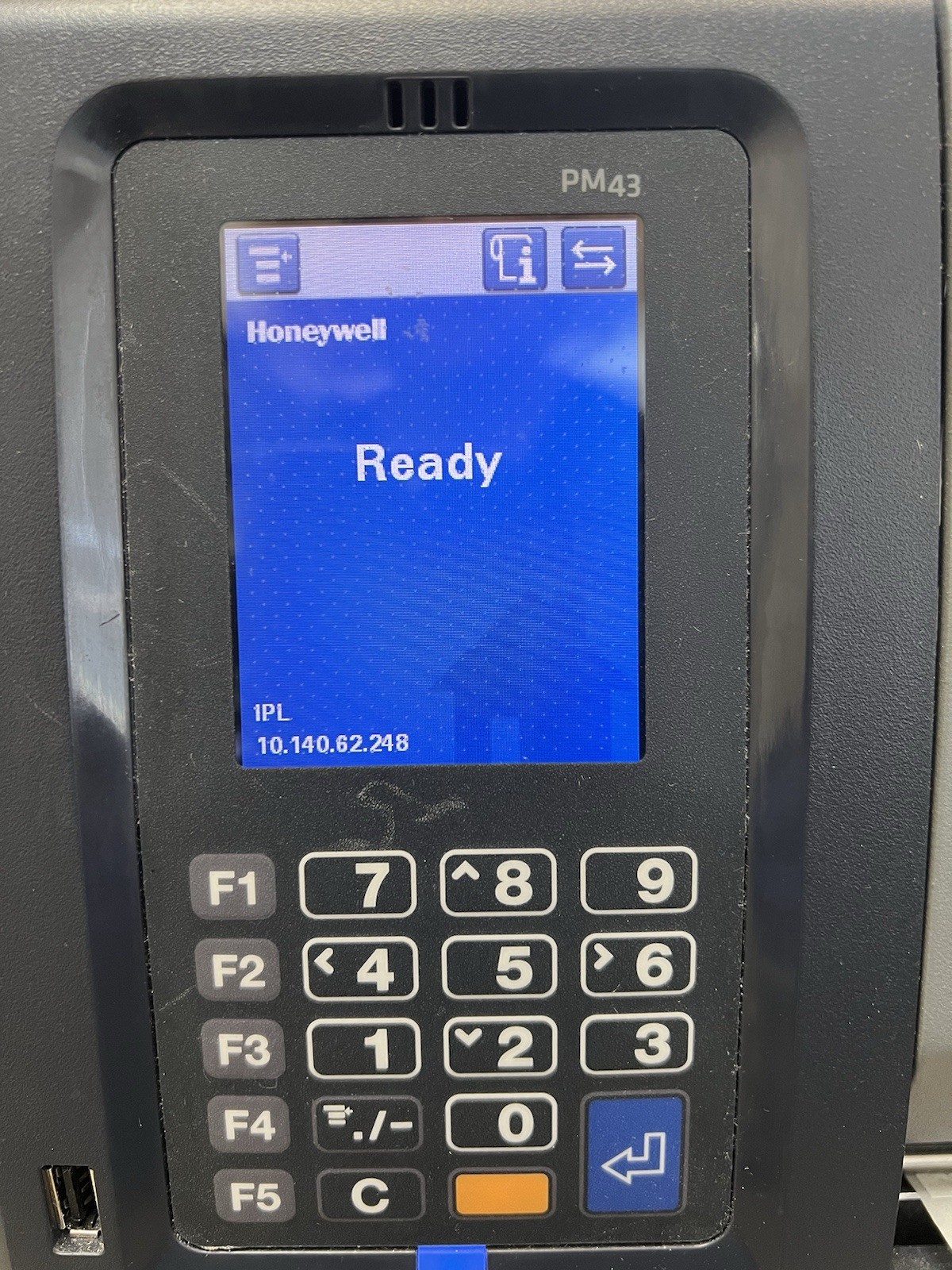 Honeywell Intermec PM43 203DPI Barcode Label Printer, PM43A1100000020