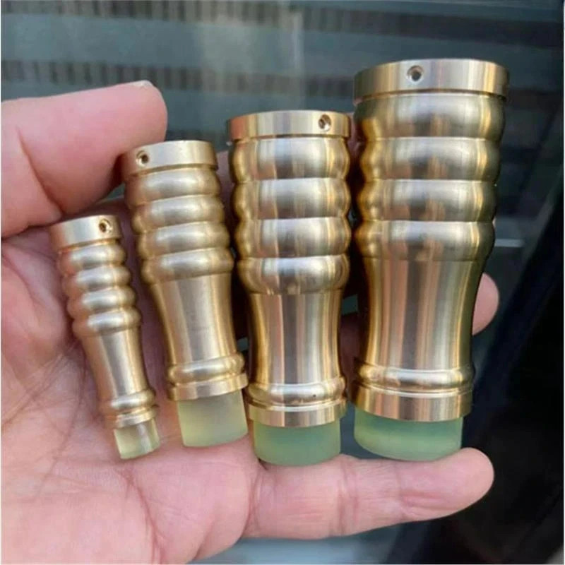 1PCS Brass Cane Crutch Tip with Anti-Skid 12mm-26mm for Hiking Pole Chair Leg Fe