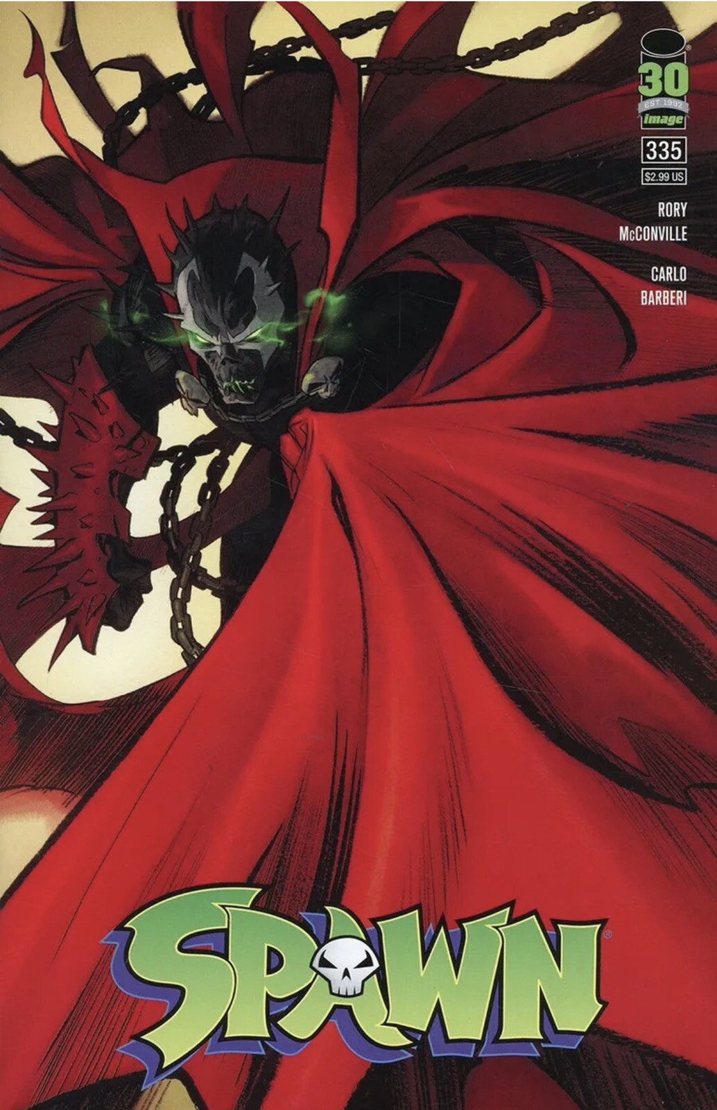 SPAWN #335 Cover A Image Comics 2022 NM