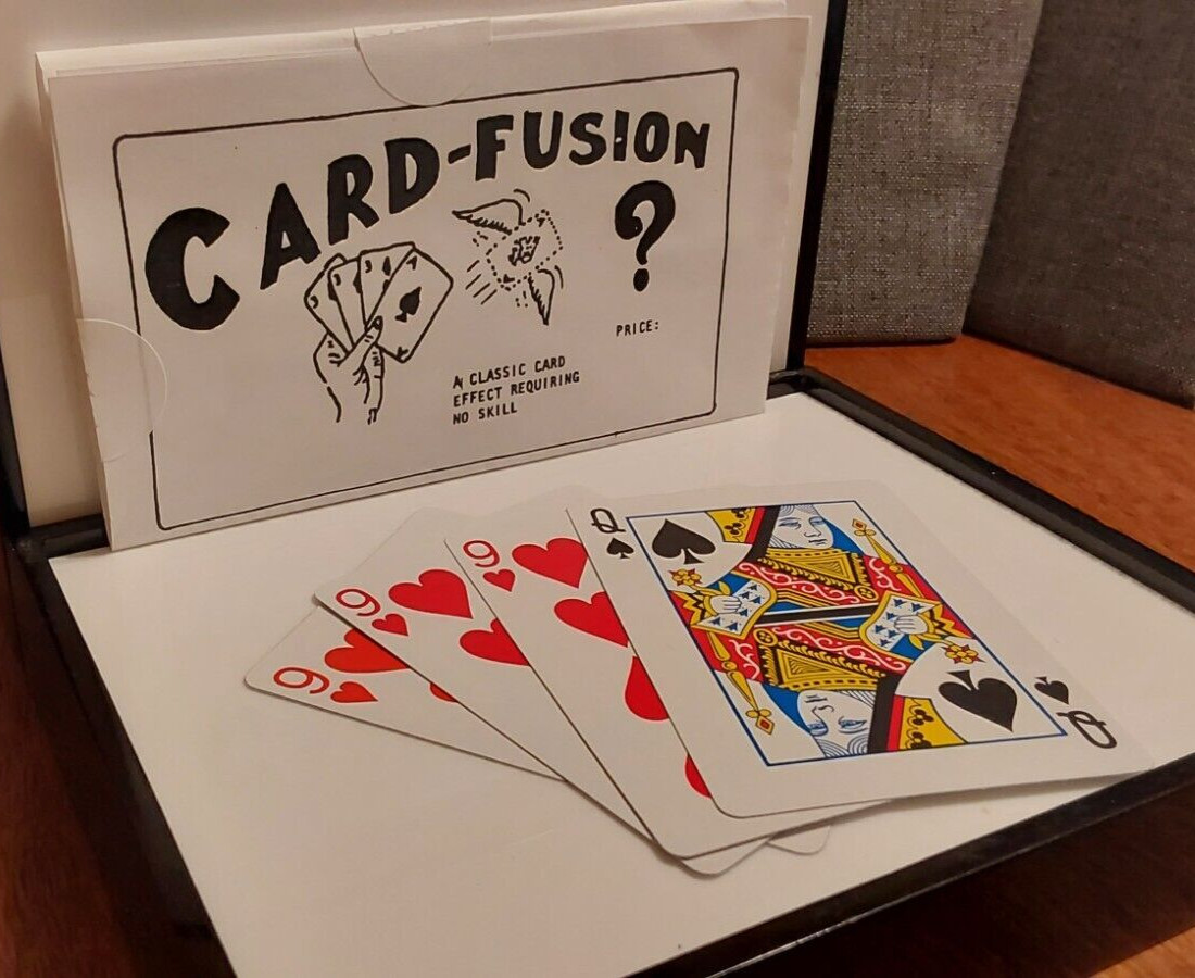 Card-Fusion Classic Card Magic Effect - Close-Up Magic
