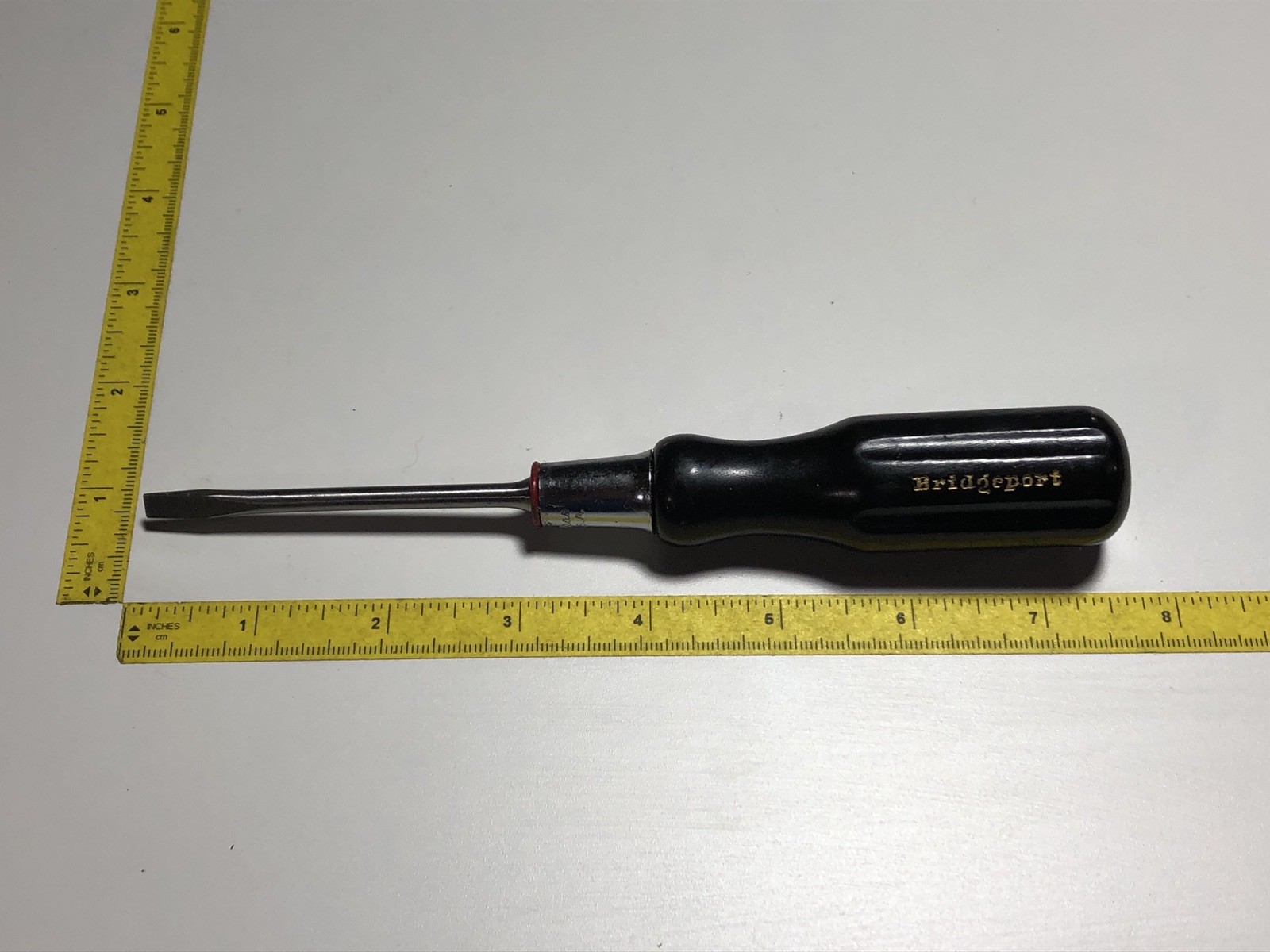 Bridgeport Screwdriver 3” No.98 Matchless Electrician’s NOS USA Scarce VTG NEW