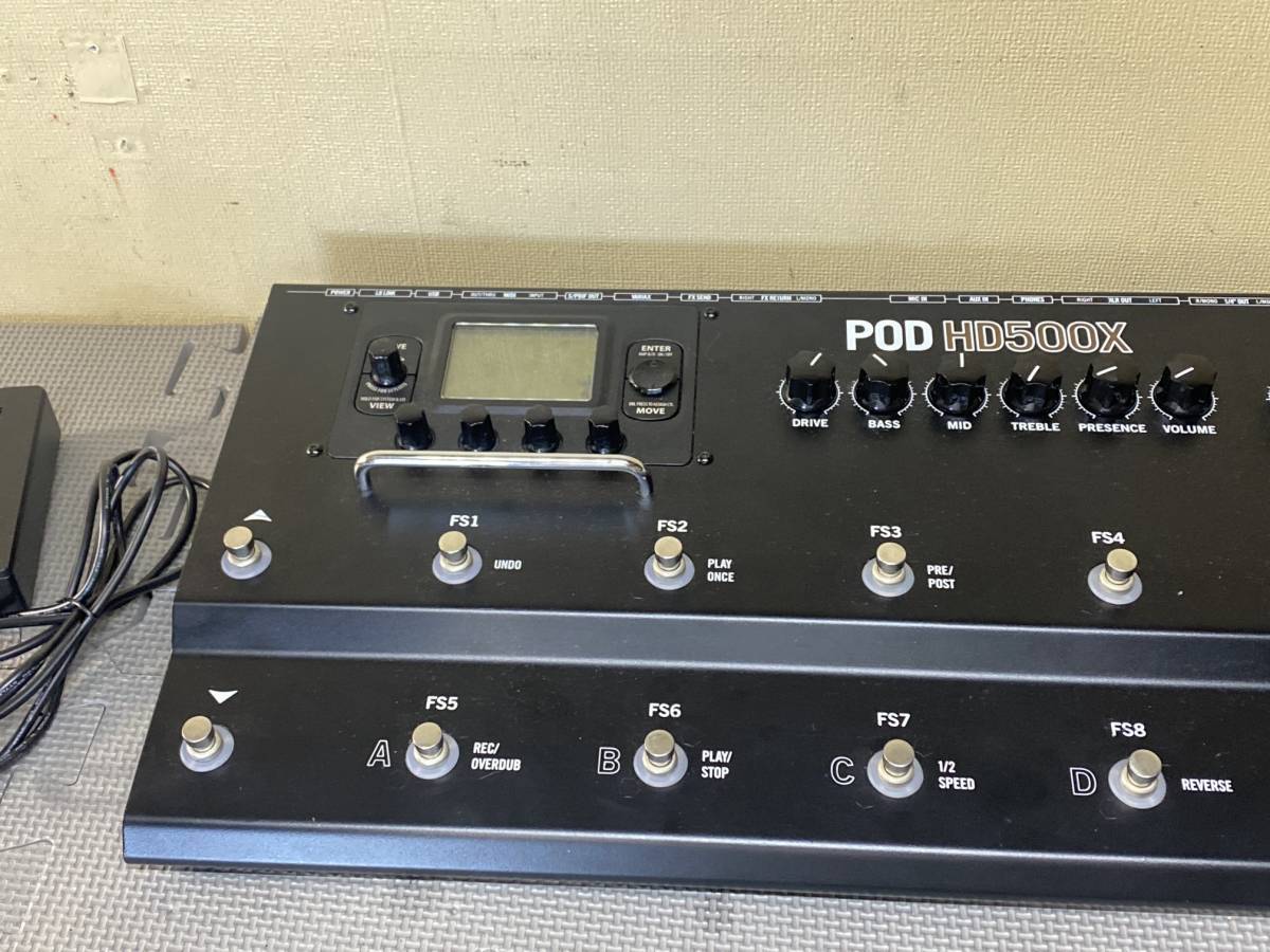 Line6 POD HD500X Multi-Effects Guitar Used Pedal