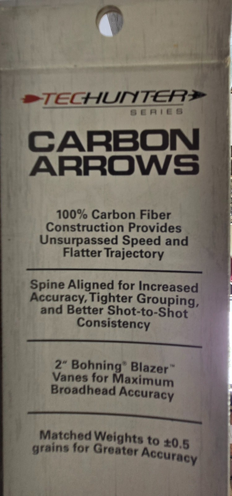 Techunter Series Carbon Arrows