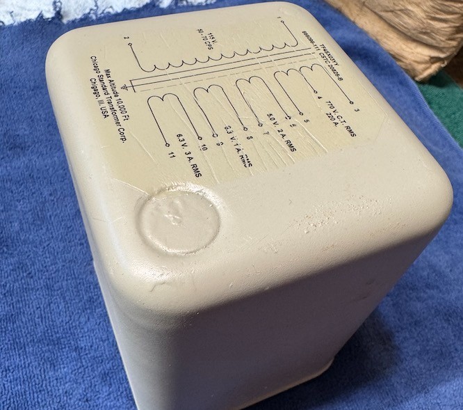 Chicago 845 211 6SN7GT SINGLE ENDED STUDIO TUBE AMPLIFIER POWER TRANSFORMER CSTC