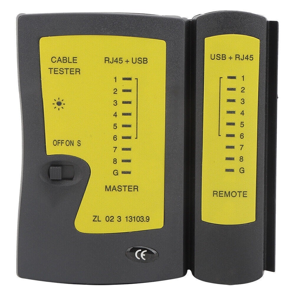 YG468U Professional RJ45+USB Cable Tester Fast Accurate Testing Network Phone